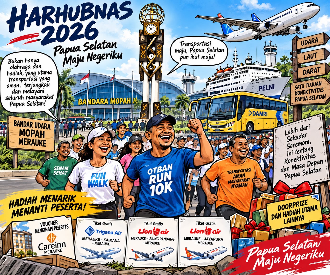 Infografis Papua Selatan