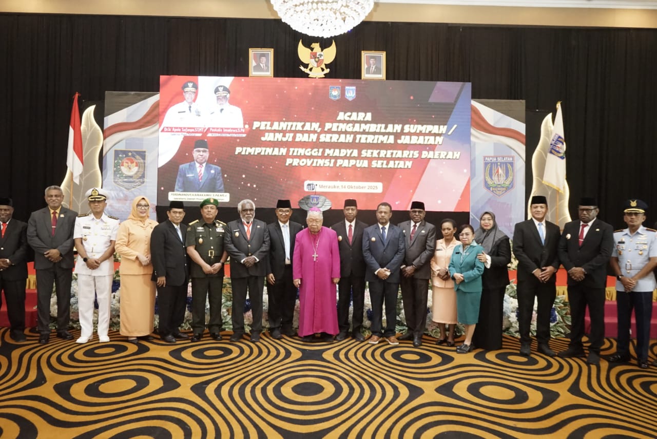 Ferdinandus Kainakaimu Ajak ASN dan Masyarakat Bersatu Membangun Papua Selatan