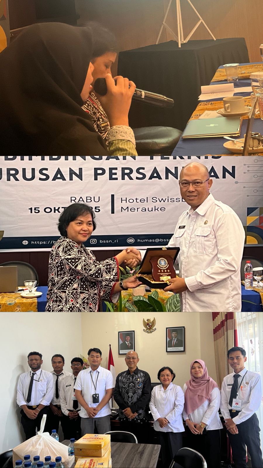 BSSN Gelar Bimtek Penyelenggaraan Urusan Persandian di Papua Selatan