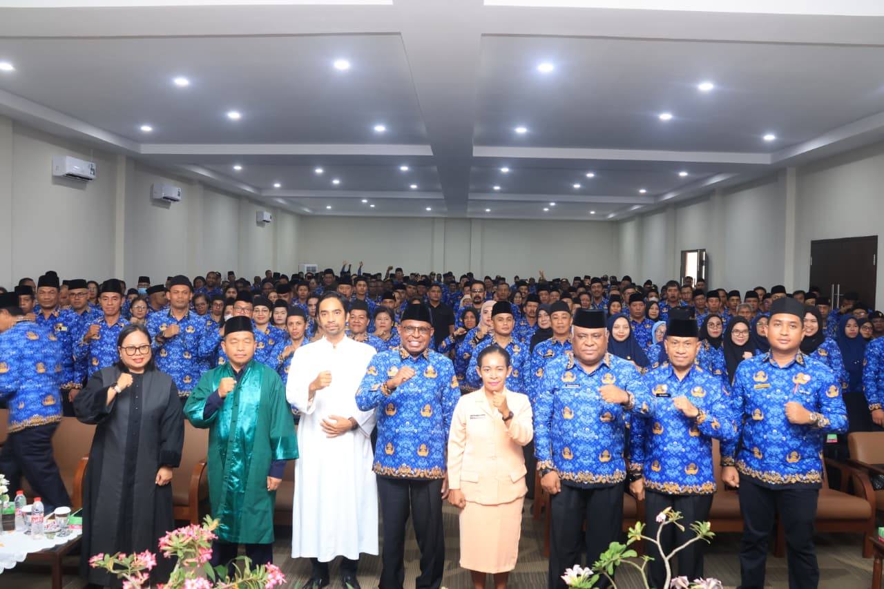 600 ASN PAPUA SELATAN AMBIL SUMPAH JANJI: SEKDA TEKANKAN INTEGRITAS DAN SEMANGAT PELAYANAN