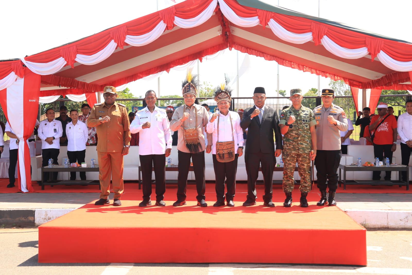 Gema Natal 2025 di Merauke: Menkopolhukam Puji Harmoni dan Solidaritas Masyarakat Papua Selatan