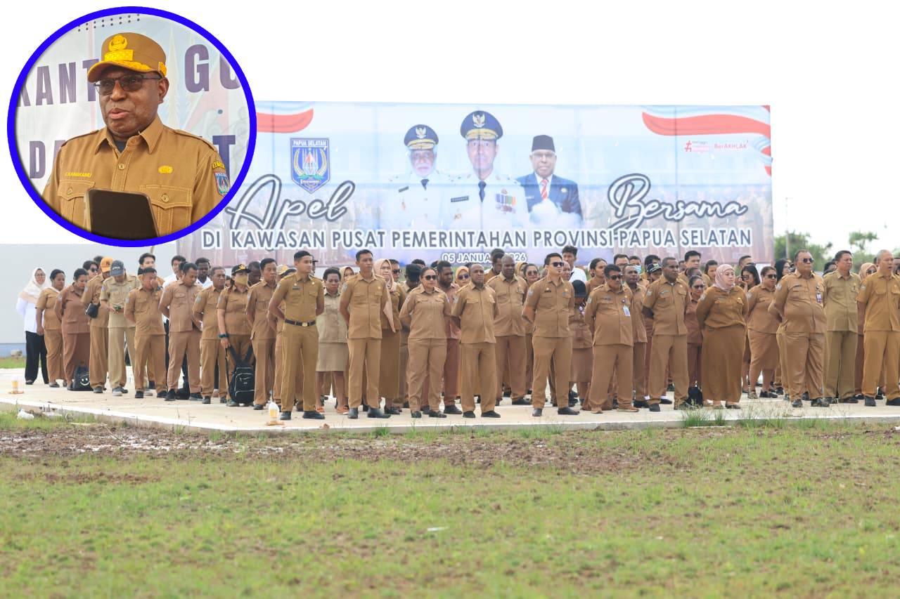 Sekda Ferdinandus Dorong ASN Papua Selatan Giat Bekerja