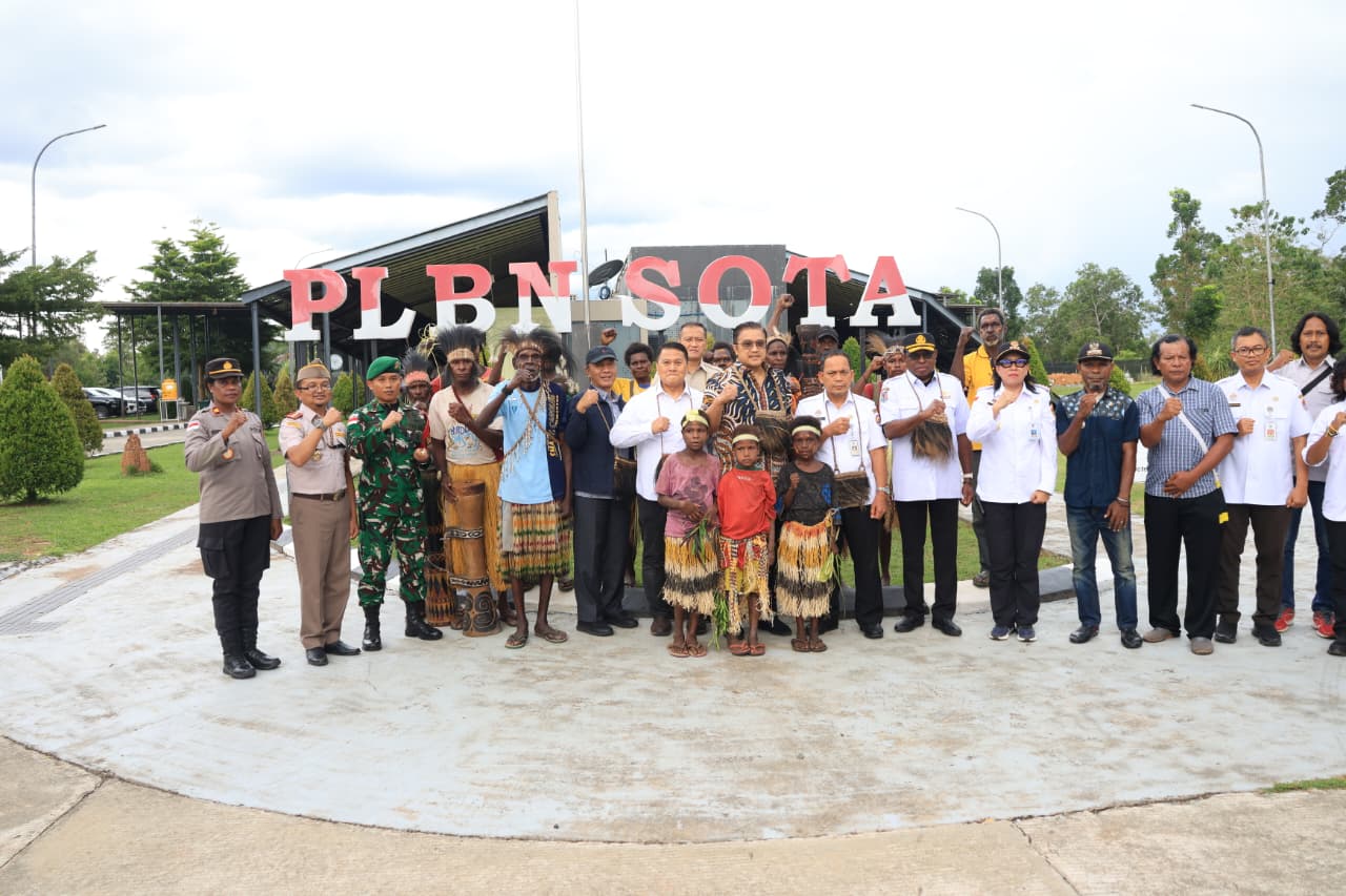 Komisi II DPR RI Tinjau PLBN Sota-Merauke Serap Aspirasi