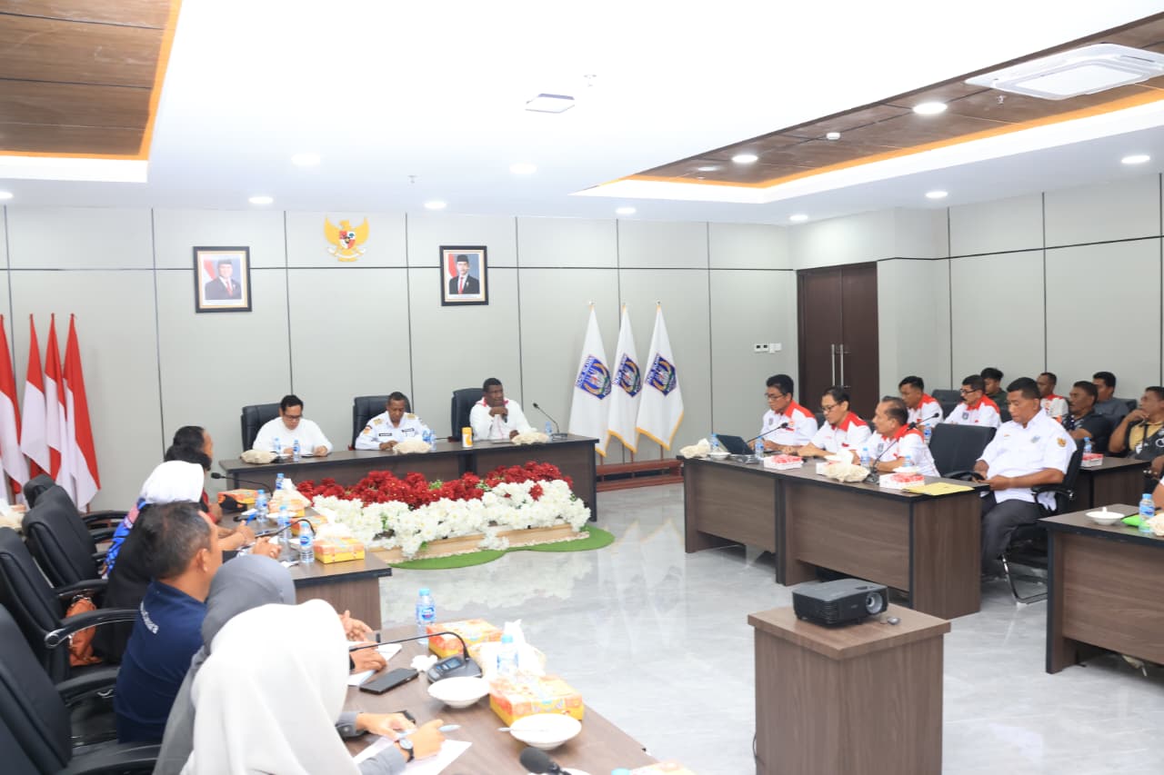 KONI Papua Selatan Gelar Audiens Dengan Gubernur, Bahas Persiapan Pra-PON