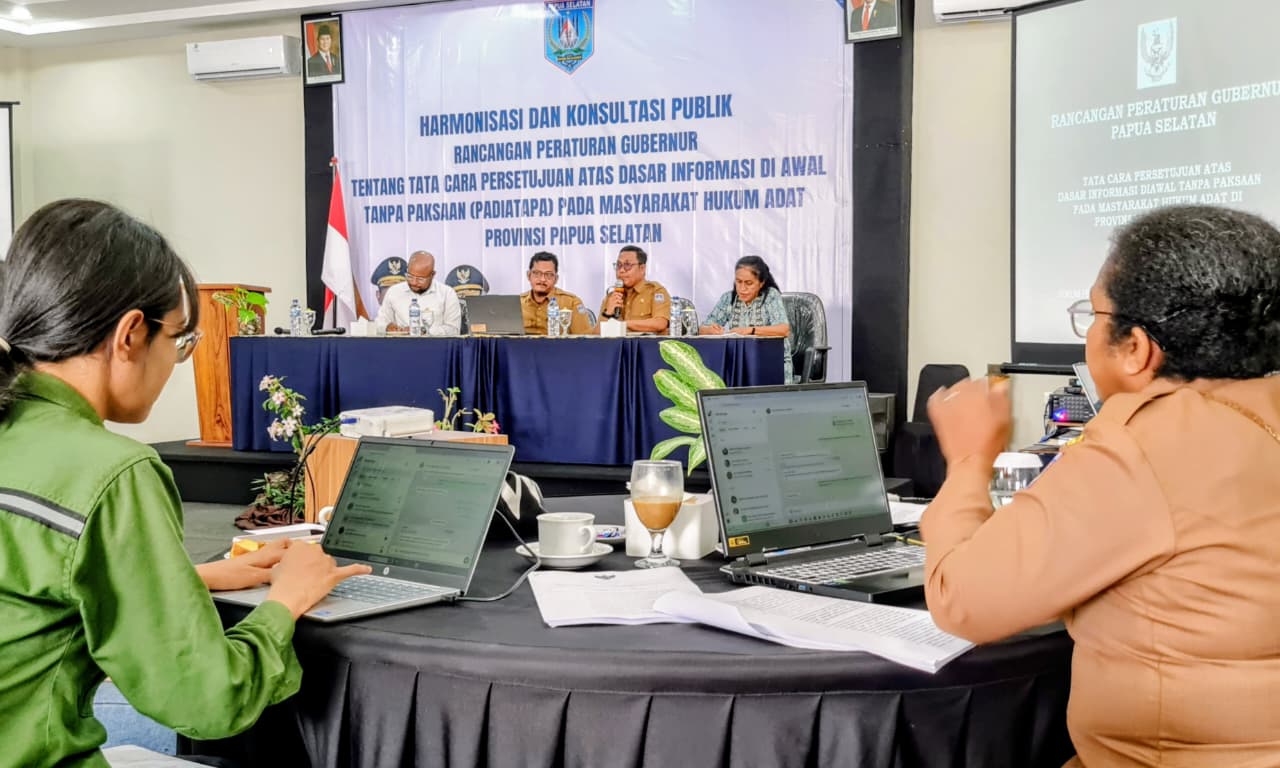 Pemprov Papua Selatan Terus Godok Pergub Masyarakat Hukum Adat