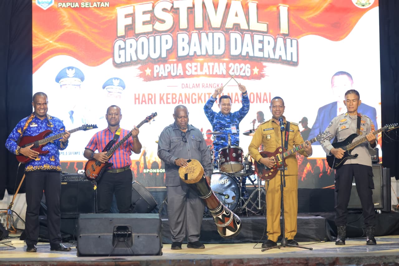 Pemerhati Seni dan Budaya Papsel Gelar Festival Group Band Daerah