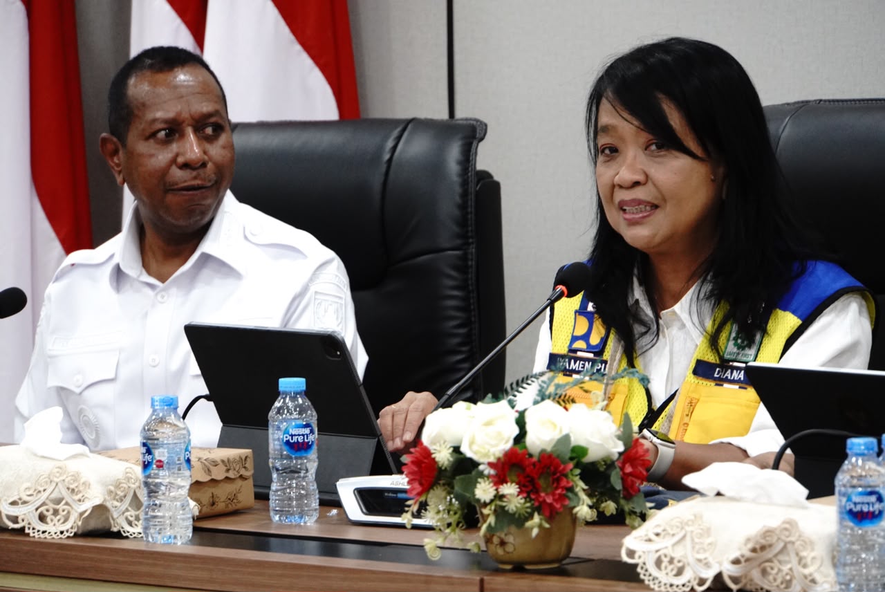 Wamen Diana Kusumastuti: Kemen PU Terus Berupaya Selesaikan Akses Jalan DOB
