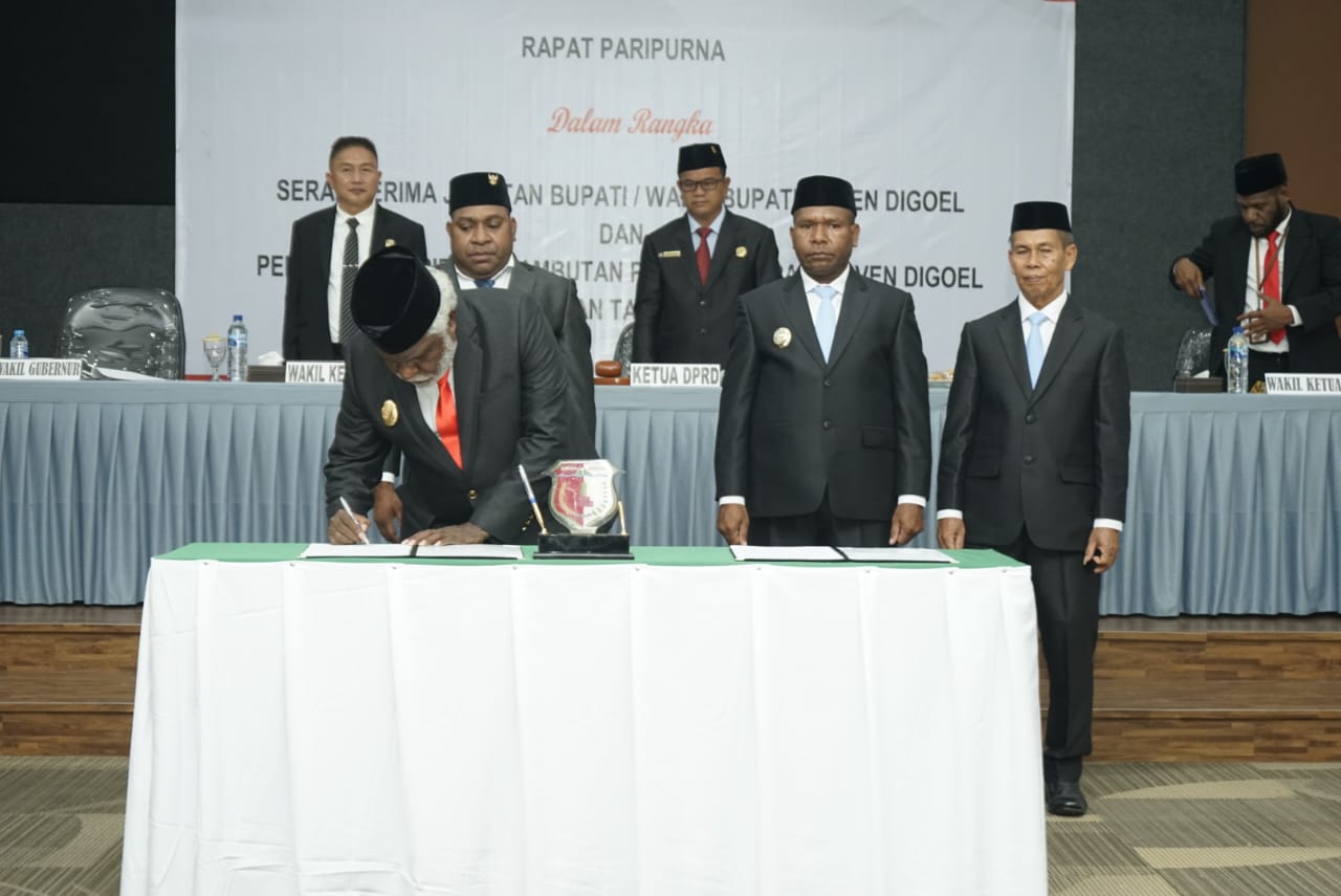 Wagub Paskalis Imadawa Harap Bupati dan Wakil Bupati Boven Digoel Terapkan Tiga Nilai Kepemimpinan - Gambar 3