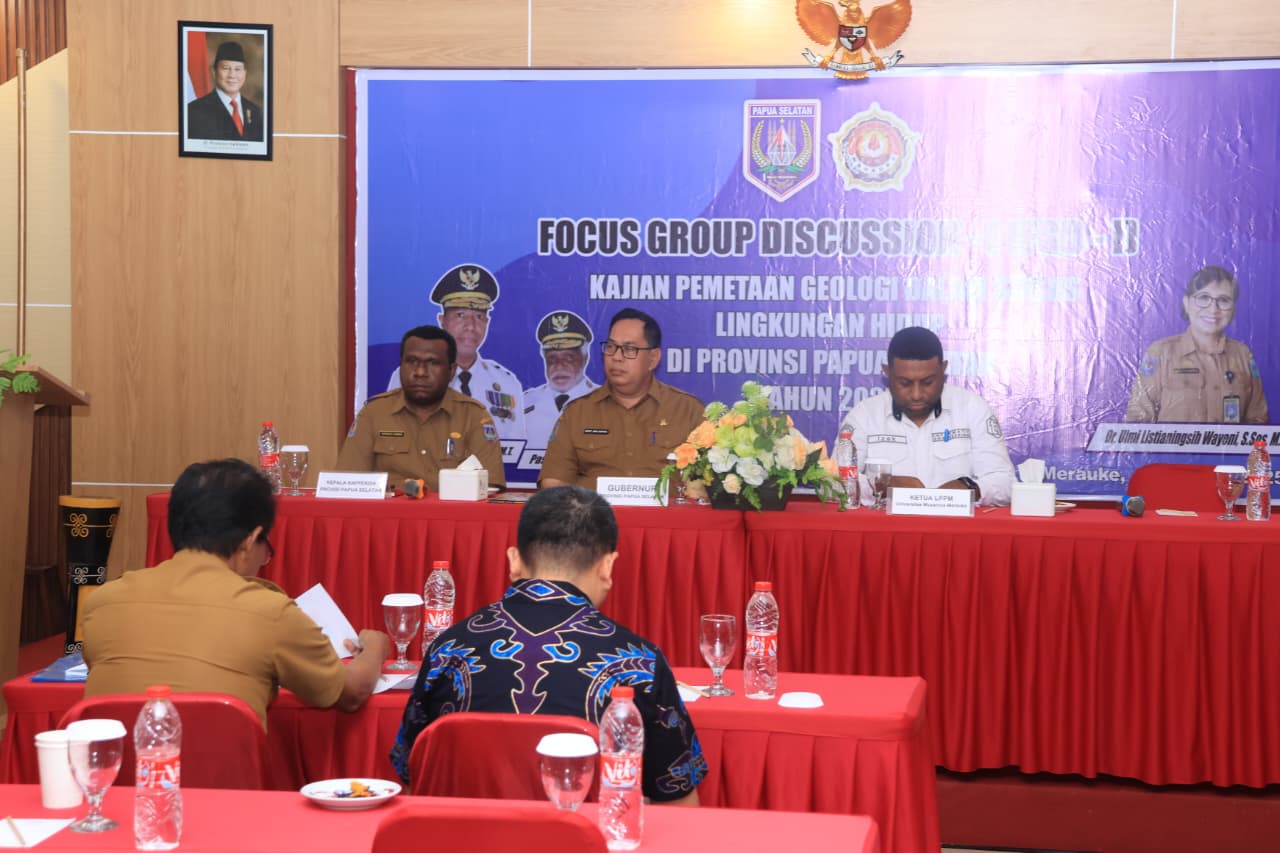 Pemprov Papua Selatan Gelar FGD Kajian Pemetaan Geologi untuk Mitigasi Bencana dan Pengelolaan SDA Berkelanjutan - Gambar 7