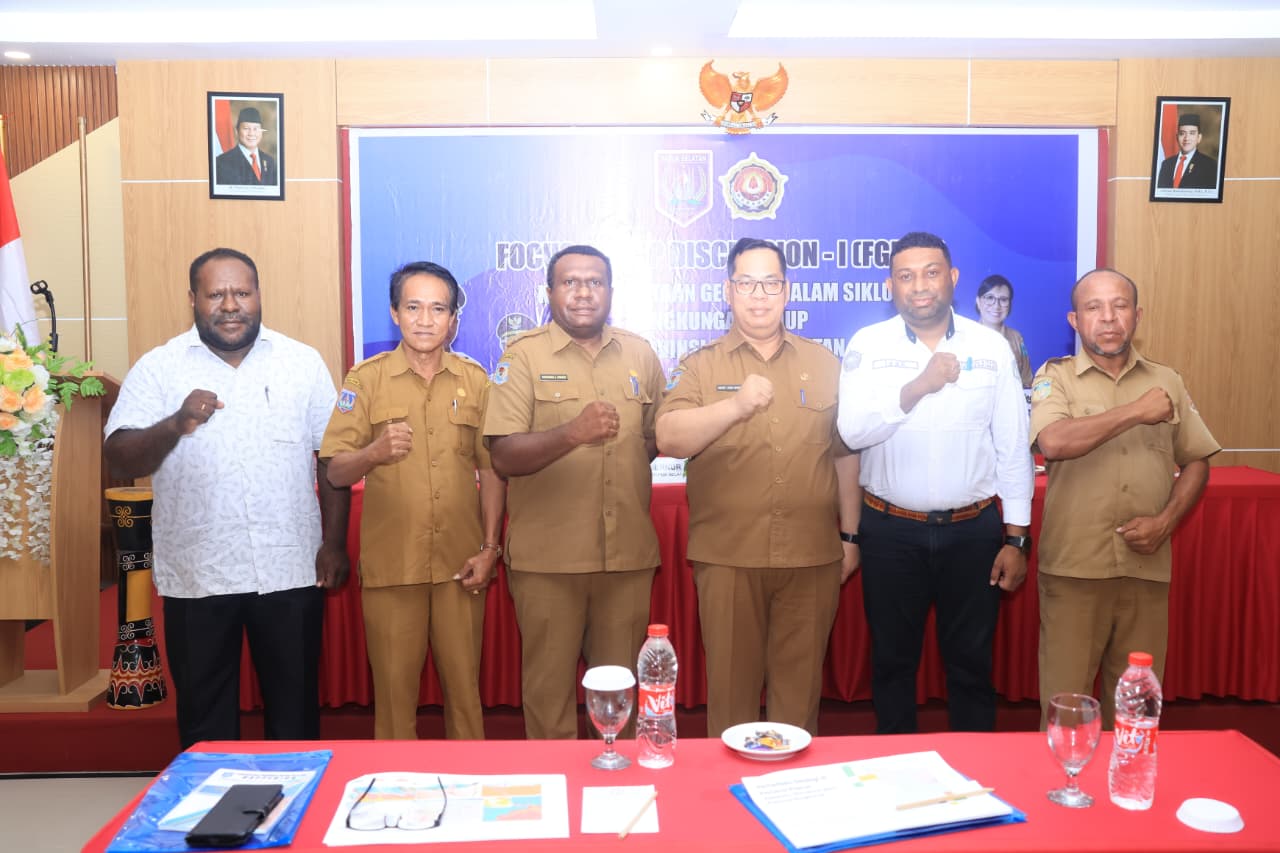 Pemprov Papua Selatan Gelar FGD Kajian Pemetaan Geologi untuk Mitigasi Bencana dan Pengelolaan SDA Berkelanjutan - Gambar 8