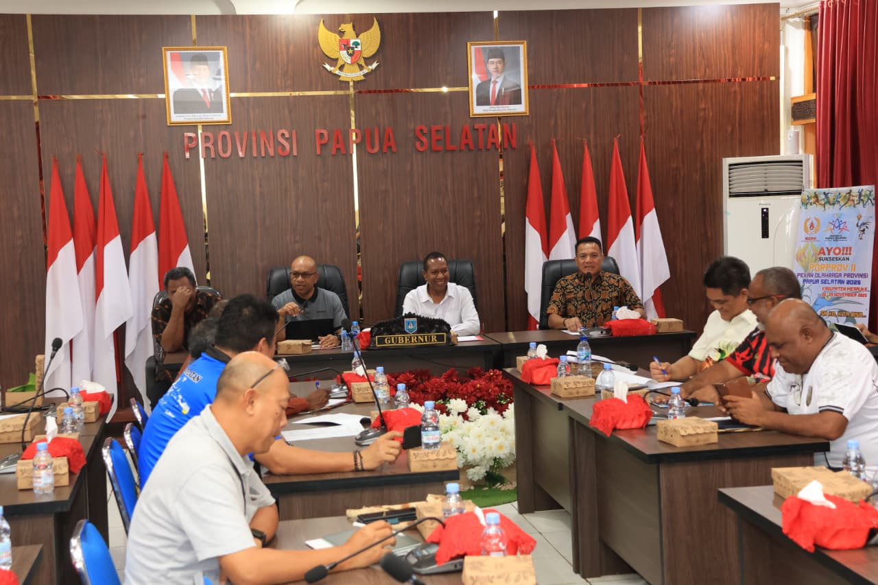 Pemprov Papua Selatan Gelar Rapat Perdana Persiapan Natal Bersama Masyarakat 2025 - Gambar 1