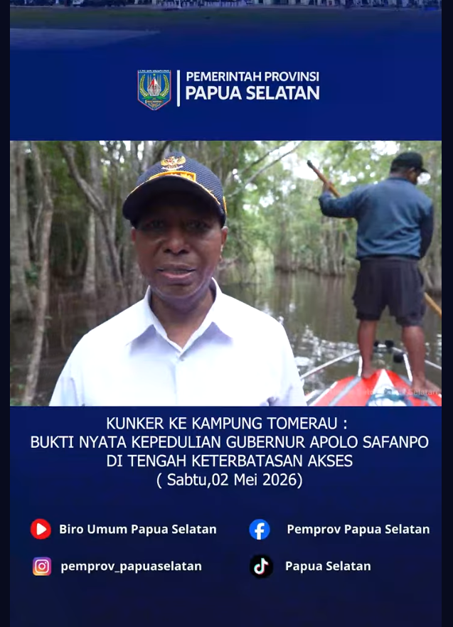 Kunker Ke Kampung Tomerau: Bukti Nyata Kepedulian Gubernur Apolo Safanpo ditengah Keterbatasan Akses